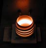 Fusion alcaline par induction